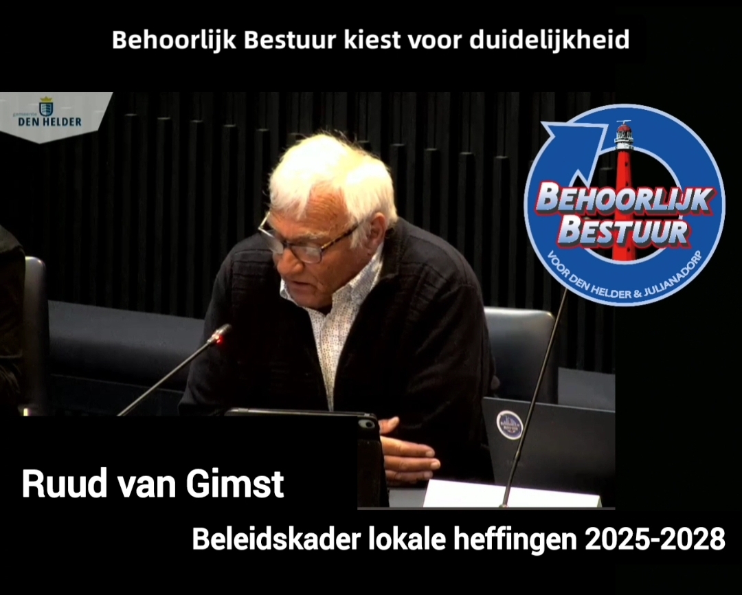 Video, woordvoering: lokale heffingen STOP MET VERHOGINGEN,